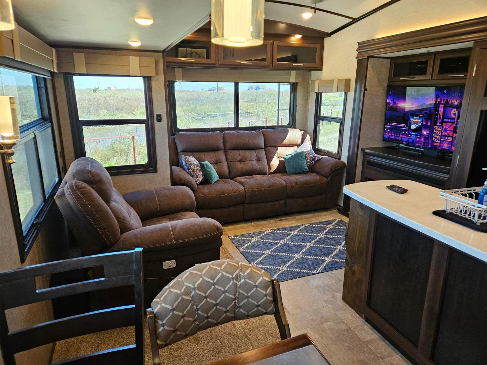 Hailey'S Beach-N-Bay Rv Resort Gilchrist エクステリア 写真